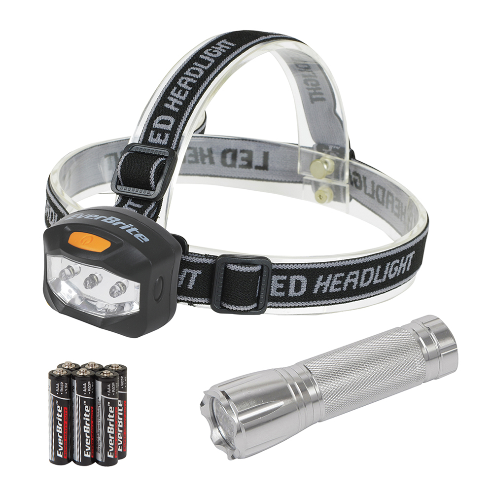 Picture of E007000 - LED Flashlight and Headlamp Combo (Single Pack)