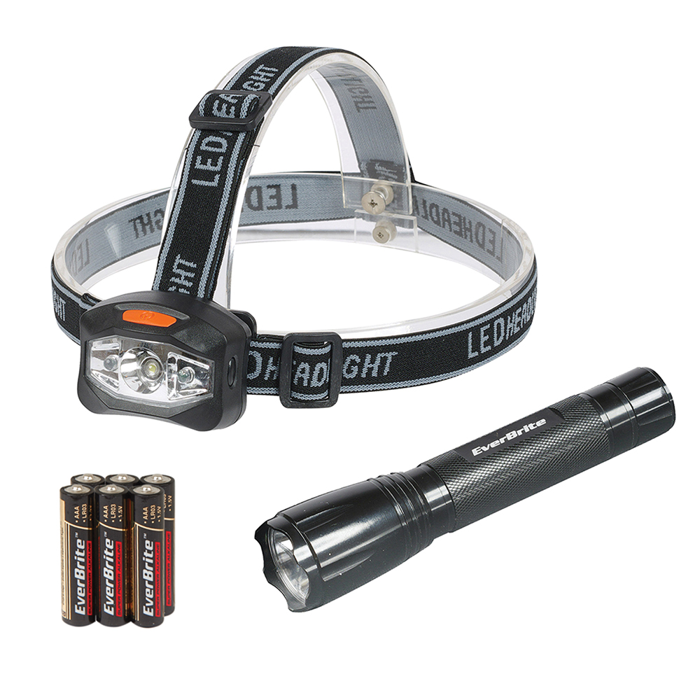 Picture of E007001 - LED Flashlight and Headlamp Combo (Single Pack)