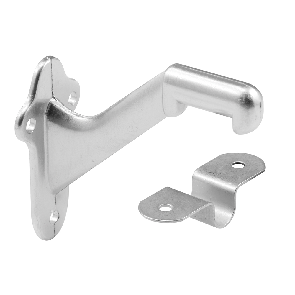 Picture of MP10132 - Staircase Handrail Support Bracket, Diecast Zinc Construction, Satin (2 Pack)