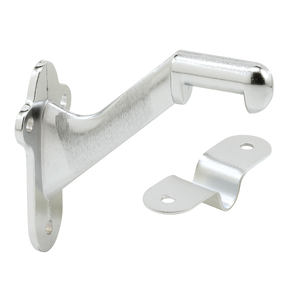 Picture of MP11231-1 - Staircase Handrail Support Bracket, Diecast Zinc Construction, Satin Finish (Single Pack)