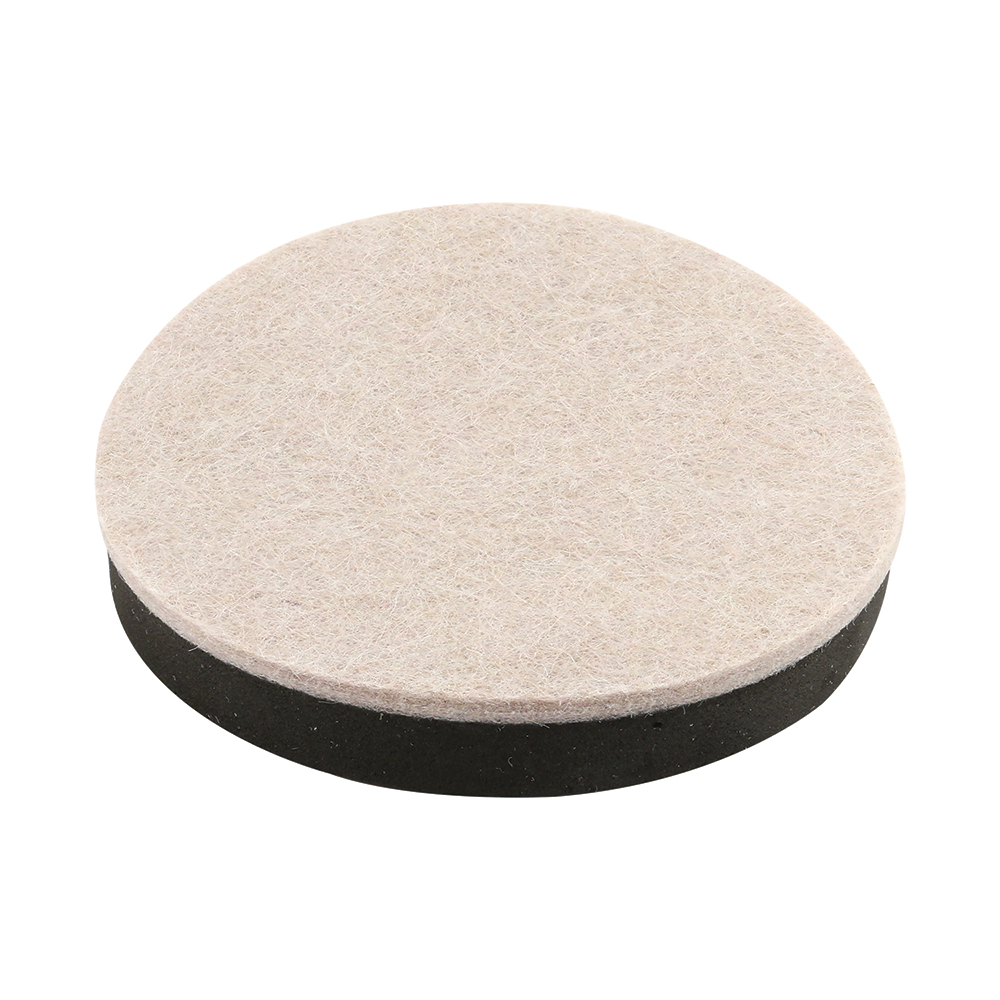 Picture of MP75011 - Furniture Sliders 3-1/2 in. Round Reusable Foam Cushion w/Felt Beige (16 Pack)