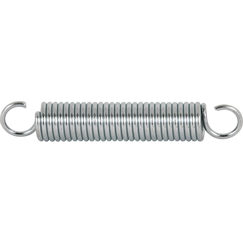 Picture of SP 9600 - Extension Spring, 1/4 inch x 1-1/2 inches x .35, Steel, Single Loop, Closed, Pack of 2