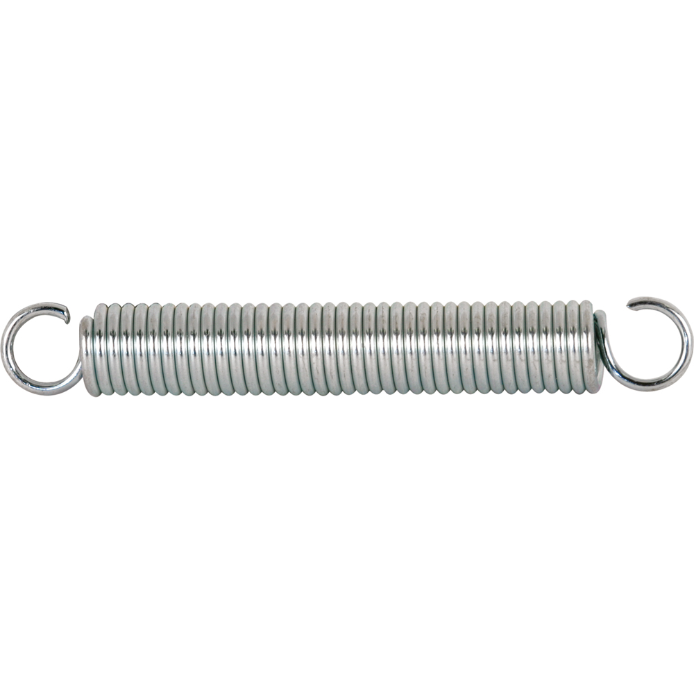 Picture of SP 9603 - Extension Spring, 1/4 inch x 1-7/8 inches x .35, Steel, Single Loop, Open, Pack of 2