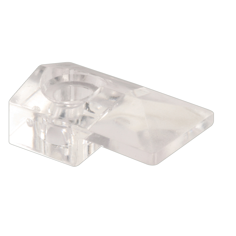 Picture of 193671 - Mirror Clip, Clear Acrylic, Fits 1/4 inch Thick Glass Mirrors, Pack of 6