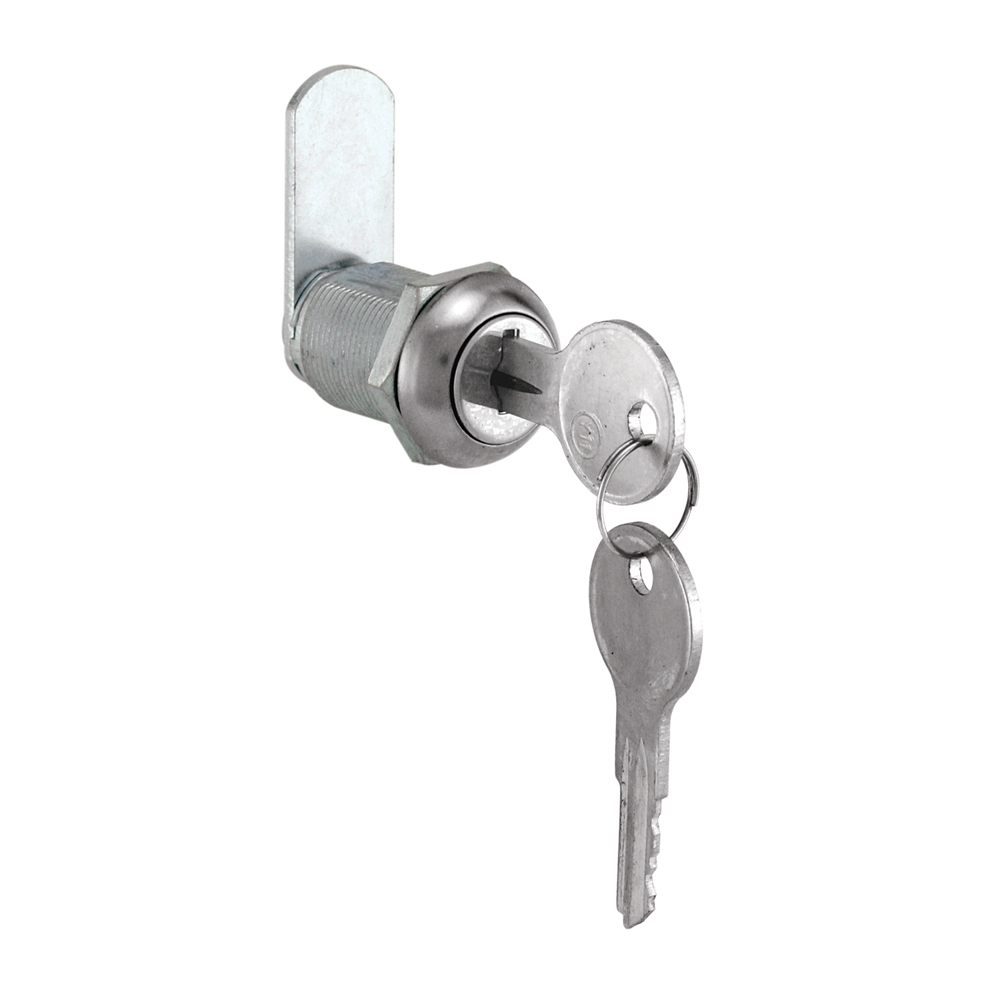 Picture of CCEP 9943KA - Drawer Lock, to 7/8 In. Thick, 3 Cam, Chrome (Singe Pack)